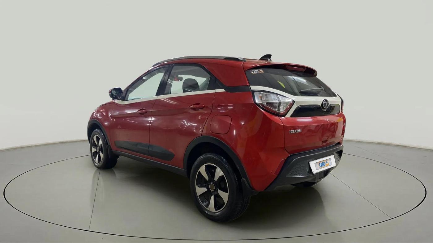 2019 Tata NEXON XZA PLUS PETROL, Petrol, Automatic, 23,724 km, Left Back Diagonal