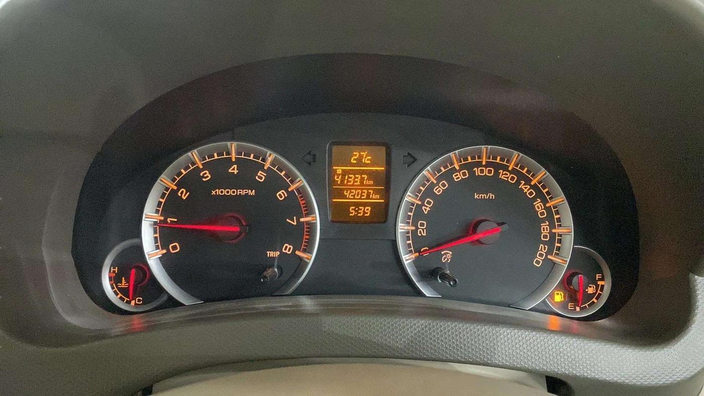 2016 Maruti Ertiga ZXI+, Petrol, Manual, 42,119 km, Odometer Image