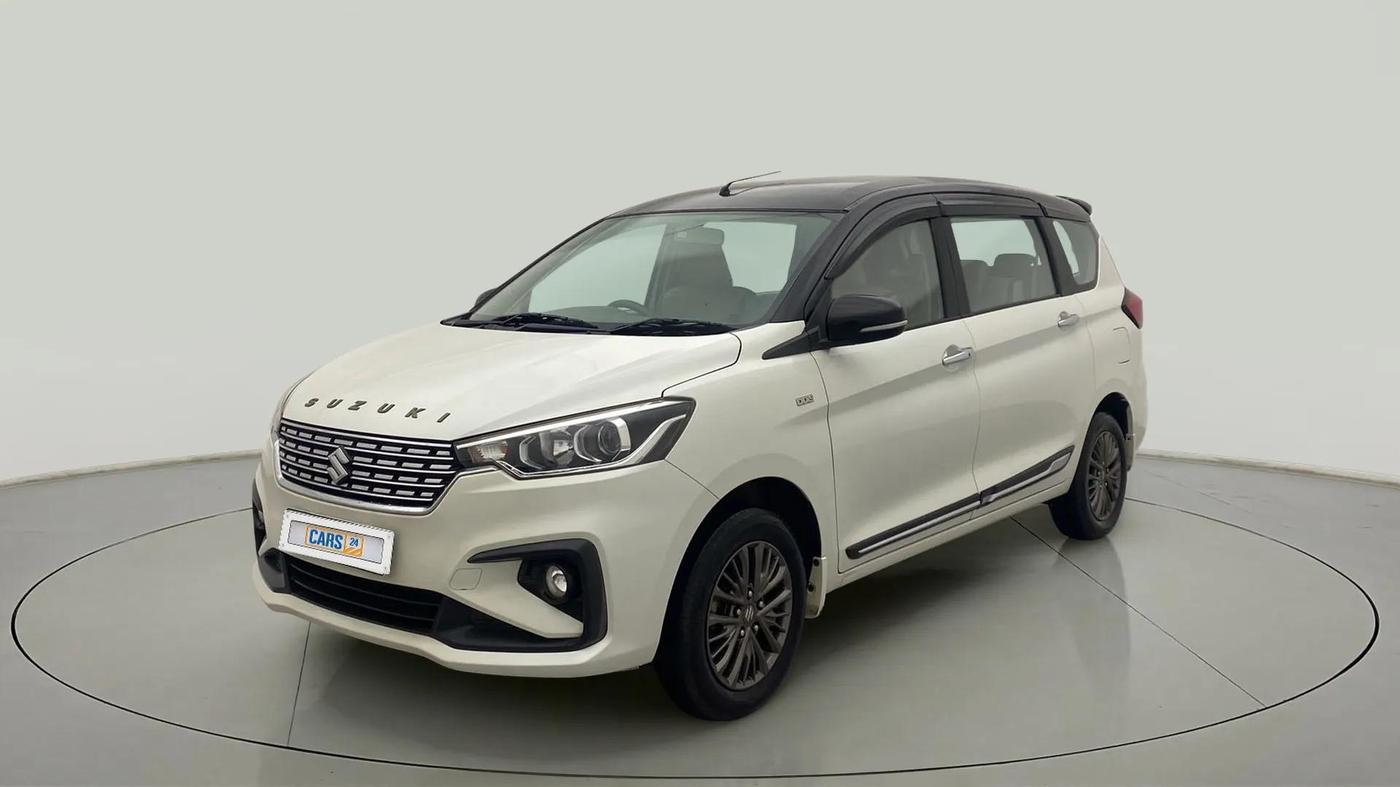 2019 Maruti Ertiga ZDI+ 1.5, Diesel, Manual, 60,244 km, Left Front Diagonal