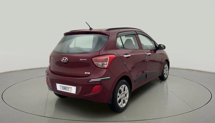 2014 Hyundai Grand i10 SPORTZ 1.2 KAPPA VTVT, Petrol, Manual, 88,223 km, Right Back Diagonal
