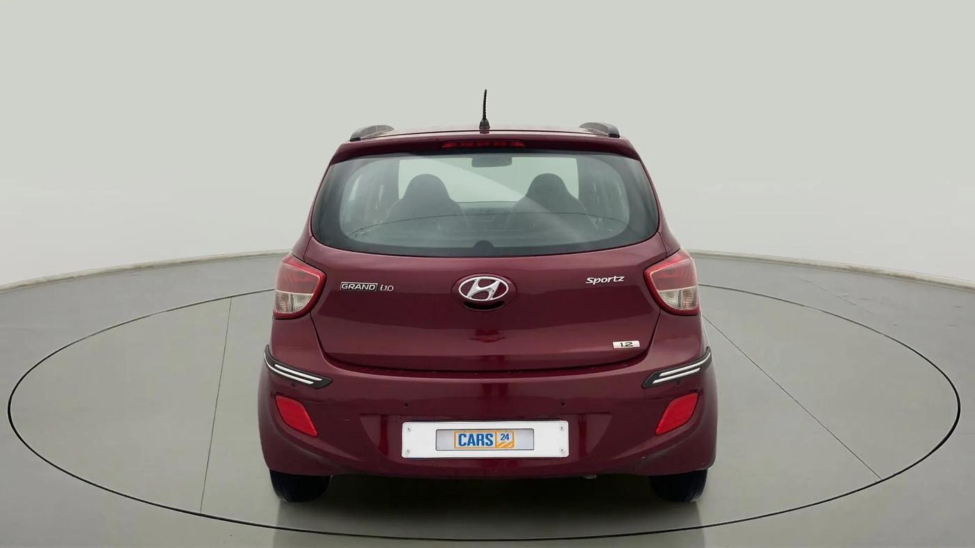 2014 Hyundai Grand i10 SPORTZ 1.2 KAPPA VTVT, Petrol, Manual, 88,223 km, Back/Rear