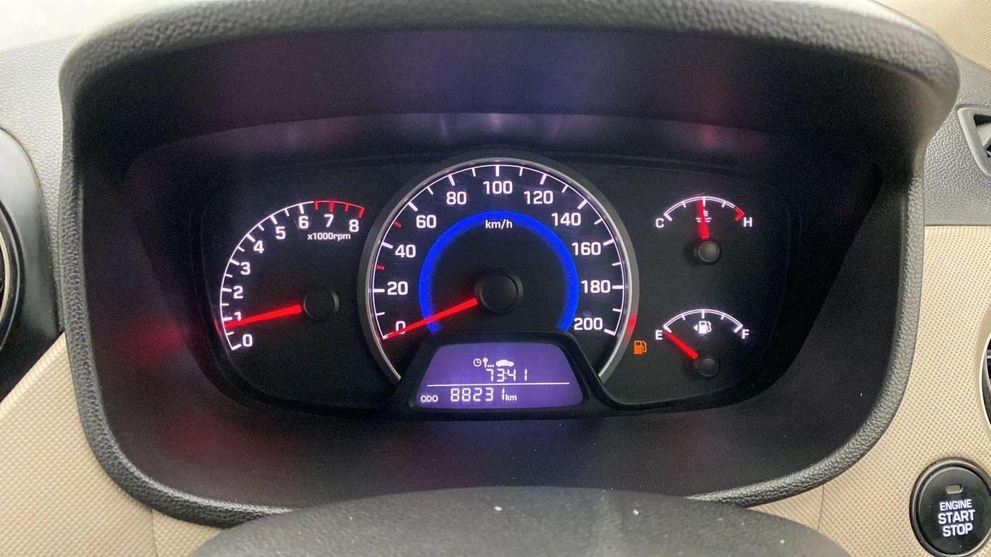 2014 Hyundai Grand i10 SPORTZ 1.2 KAPPA VTVT, Petrol, Manual, 88,223 km, Odometer Image