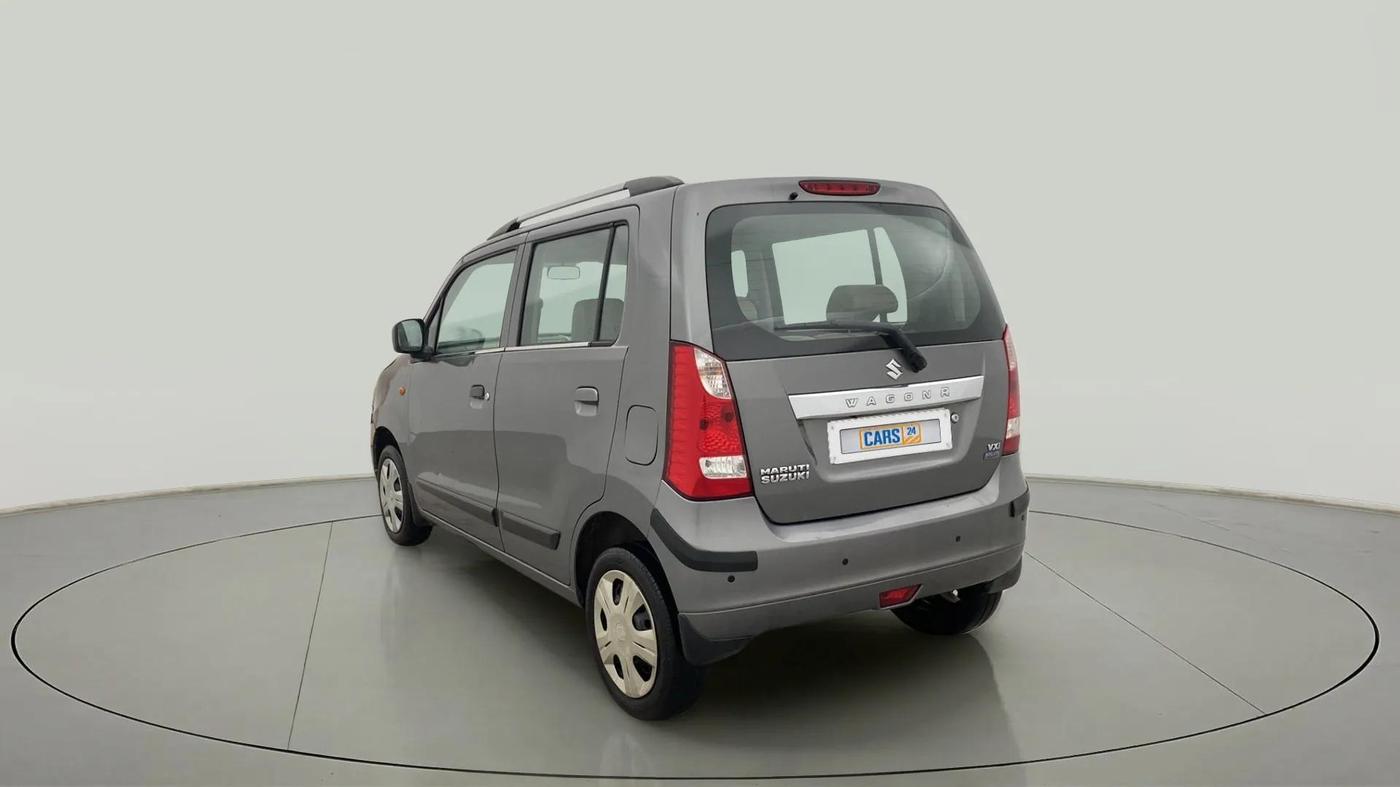 2016 Maruti Wagon R 1.0 VXI AMT, Petrol, Automatic, 66,964 km, Left Back Diagonal