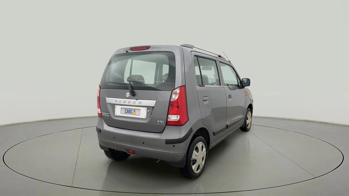2016 Maruti Wagon R 1.0 VXI AMT, Petrol, Automatic, 66,964 km, Right Back Diagonal