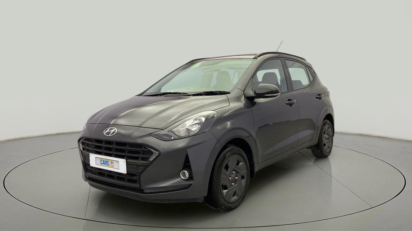 2022 Hyundai GRAND I10 NIOS MAGNA CORPORATE EDITION AMT 1.2 KAPPA VTVT, Petrol, Automatic, 5,207 km, Left Front Diagonal
