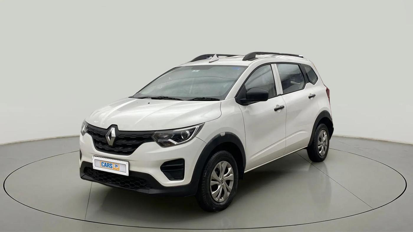 2021 Renault TRIBER RXE MT, CNG, Manual, 25,683 km, Left Front Diagonal