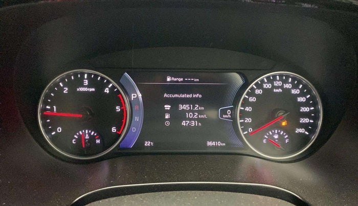 2020 KIA SELTOS GTX PLUS AT 1.5 DIESEL, Diesel, Automatic, 36,410 km, Odometer Image