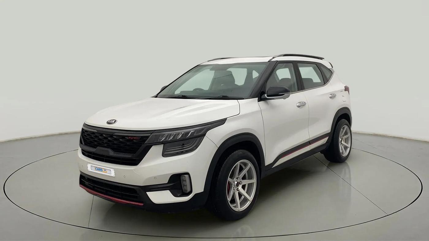 2020 KIA SELTOS GTX PLUS AT 1.5 DIESEL, Diesel, Automatic, 36,410 km, Left Front Diagonal