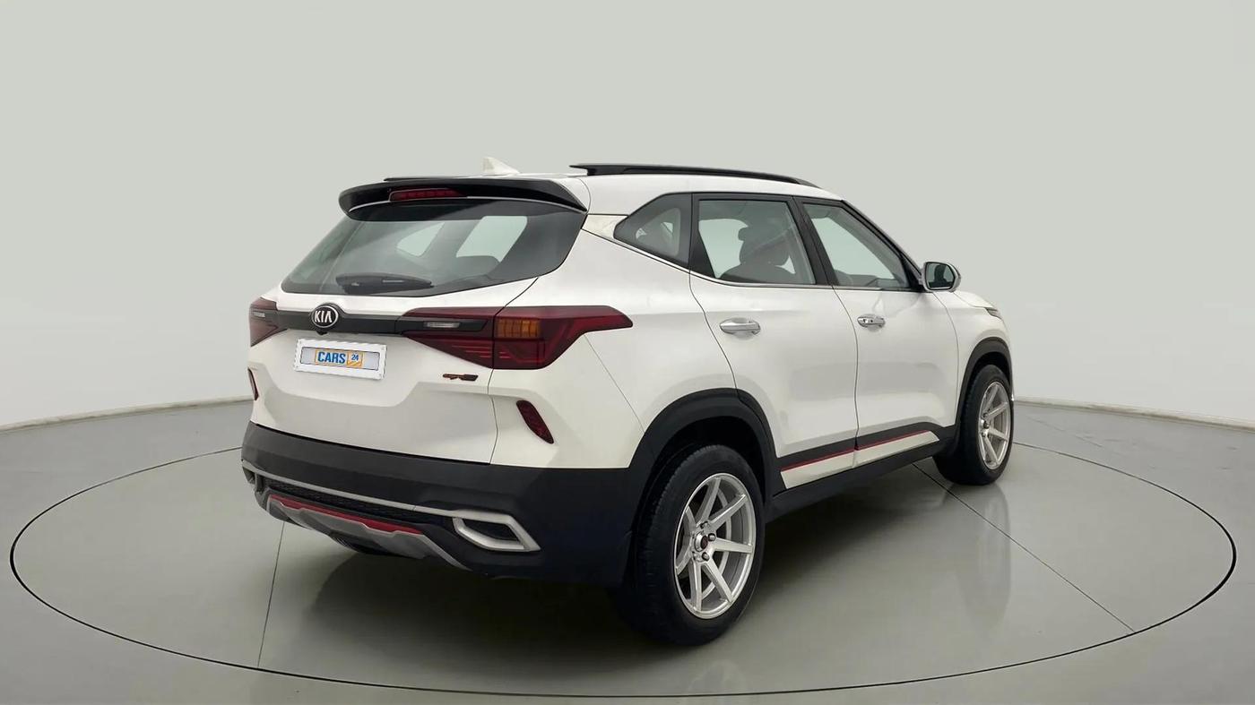 2020 KIA SELTOS GTX PLUS AT 1.5 DIESEL, Diesel, Automatic, 36,410 km, Right Back Diagonal