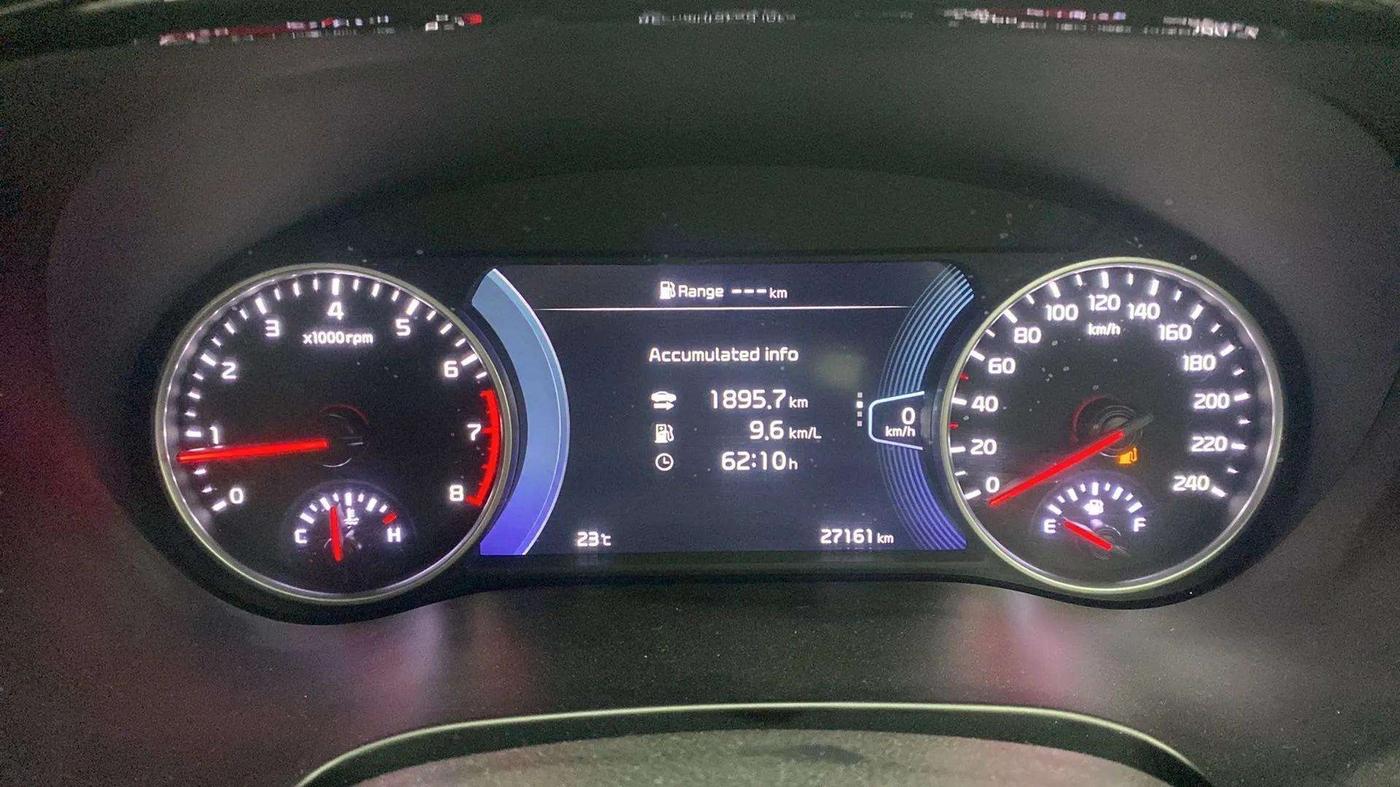 2022 KIA SELTOS GTX PLUS 1.4, Petrol, Manual, 27,106 km, Odometer Image