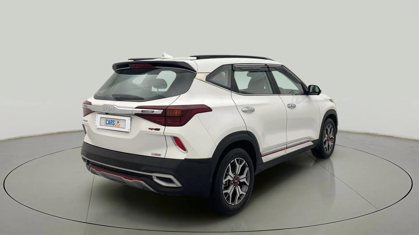 2022 KIA SELTOS GTX PLUS 1.4, Petrol, Manual, 27,106 km, Right Back Diagonal