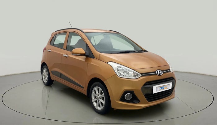 2015 Hyundai Grand i10 ASTA 1.2 KAPPA VTVT, Petrol, Manual, 40,768 km, Right Front Diagonal