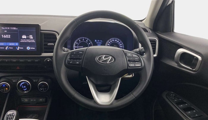 2022 Hyundai VENUE SX 1.0 TURBO IMT, Petrol, Manual, 9,207 km, Steering Wheel Close Up