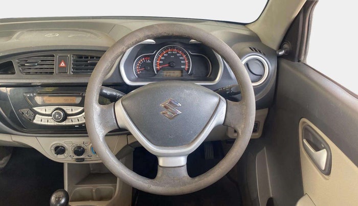 2014 Maruti Alto K10 VXI, Petrol, Manual, 87,659 km, Steering Wheel Close Up