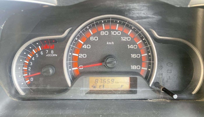 2014 Maruti Alto K10 VXI, Petrol, Manual, 87,659 km, Odometer Image