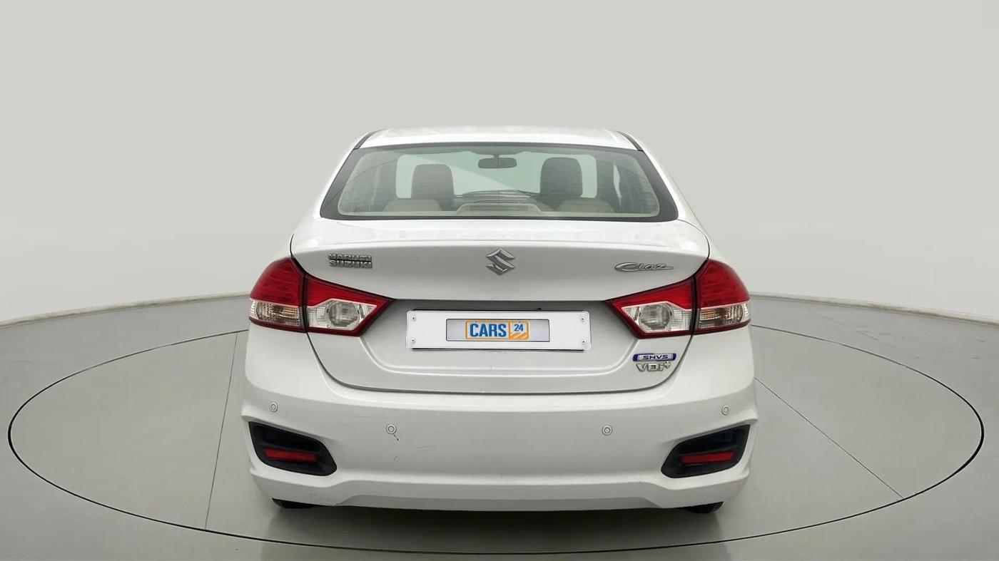 2016 Maruti Ciaz VDI+ SHVS, Diesel, Manual, 92,989 km, Back/Rear