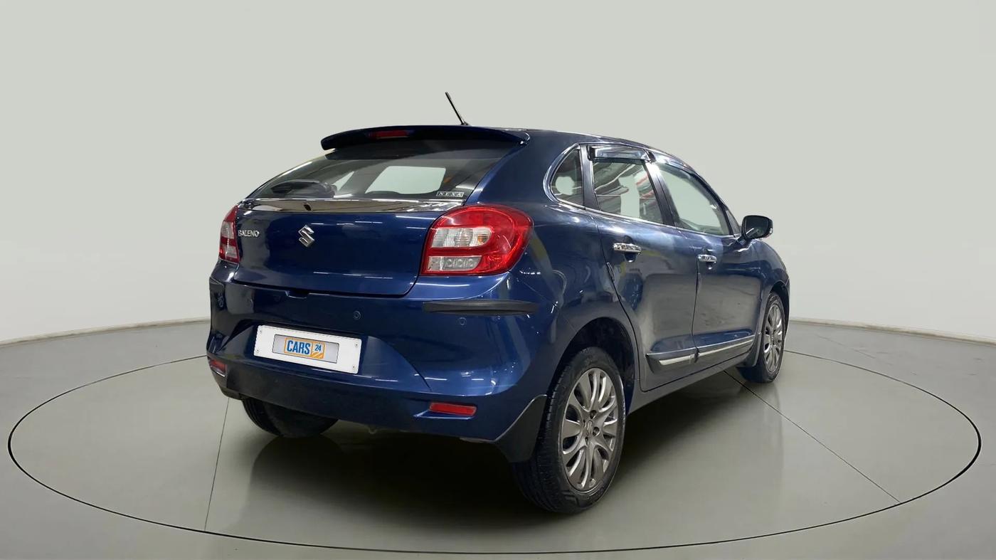 2018 Maruti Baleno ALPHA CVT PETROL 1.2, Petrol, Automatic, 45,153 km, Right Back Diagonal