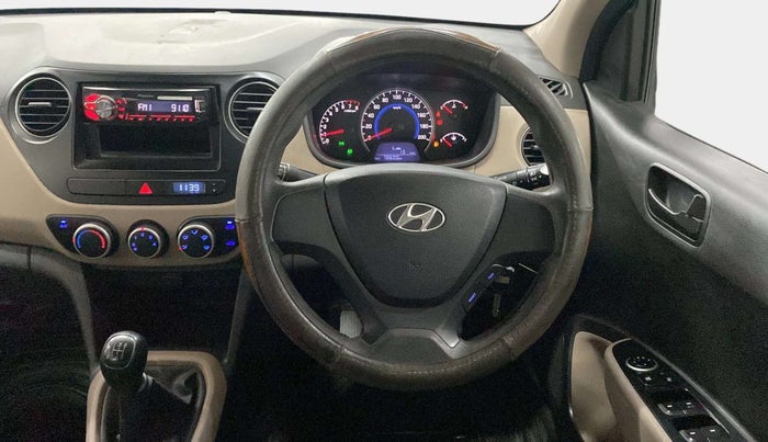 2014 Hyundai Grand i10 MAGNA 1.2 KAPPA VTVT, Petrol, Manual, 78,657 km, Steering Wheel Close Up