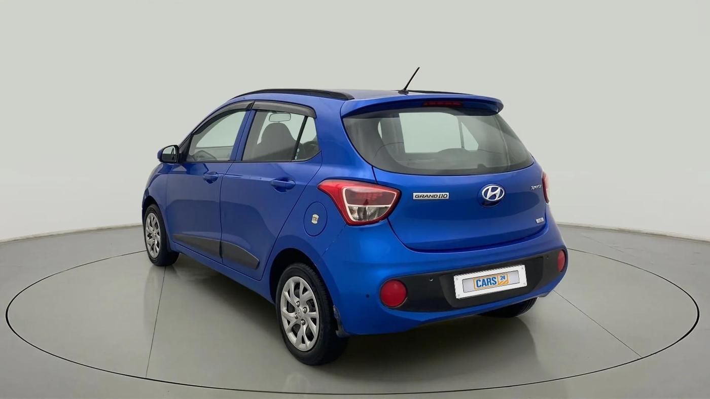 2019 Hyundai Grand i10 SPORTZ 1.2 KAPPA VTVT, Petrol, Manual, 22,830 km, Left Back Diagonal