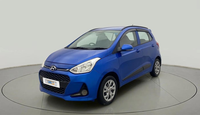 2019 Hyundai Grand i10 SPORTZ 1.2 KAPPA VTVT, Petrol, Manual, 22,830 km, Left Front Diagonal