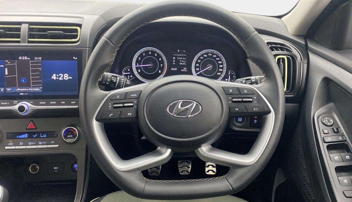 2023 Hyundai Creta SX 1.5 PETROL ADVENTURE EDITION , Petrol, Manual, 8,601 km, Steering Wheel Close Up