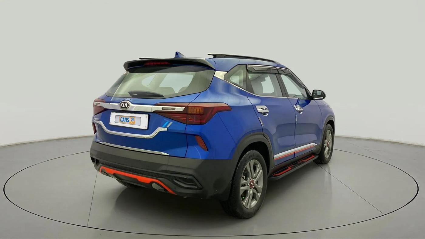 2020 KIA SELTOS HTX 1.5 PETROL, Petrol, Manual, 46,037 km, Right Back Diagonal