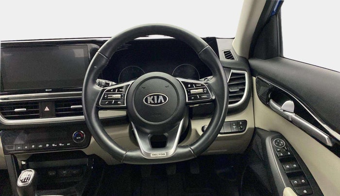 2020 KIA SELTOS HTX 1.5 PETROL, Petrol, Manual, 45,968 km, Steering Wheel Close Up