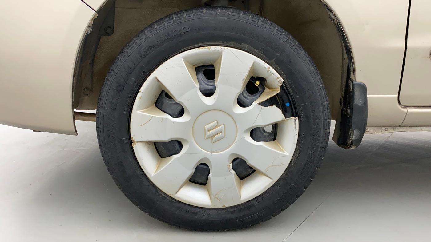 2010 Maruti Alto K10 VXI, Petrol, Manual, 52,403 km, Left Front Wheel