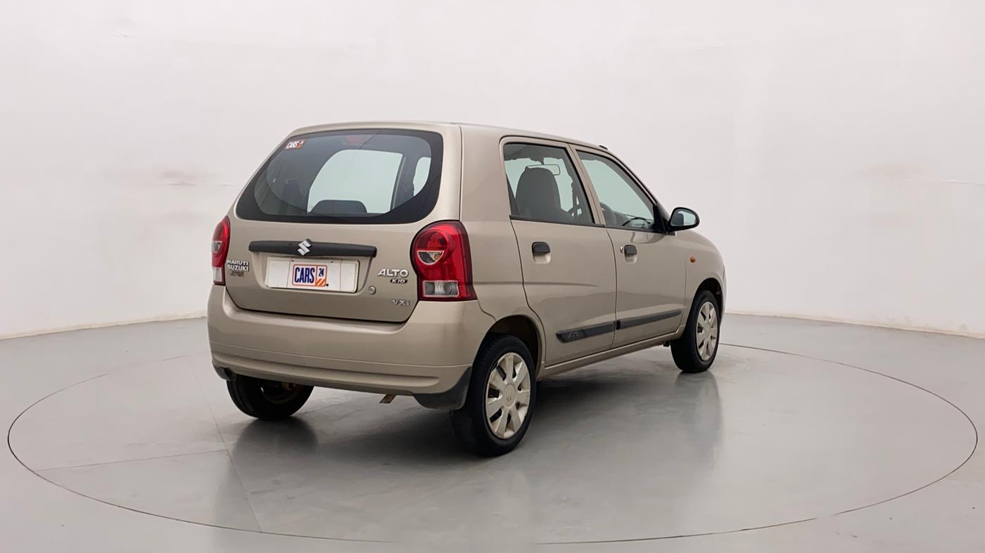 2010 Maruti Alto K10 VXI, Petrol, Manual, 52,403 km, Right Back Diagonal