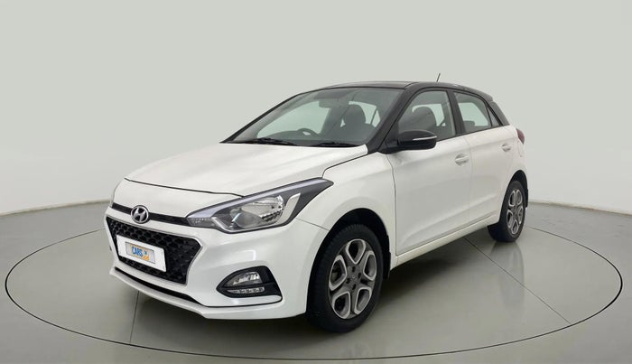2019 Hyundai Elite i20 SPORTZ PLUS 1.2 DUAL TONE, Petrol, Manual, 5,513 km, Left Front Diagonal