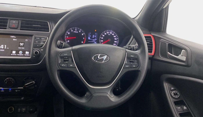 2019 Hyundai Elite i20 SPORTZ PLUS 1.2 DUAL TONE, Petrol, Manual, 5,513 km, Steering Wheel Close Up