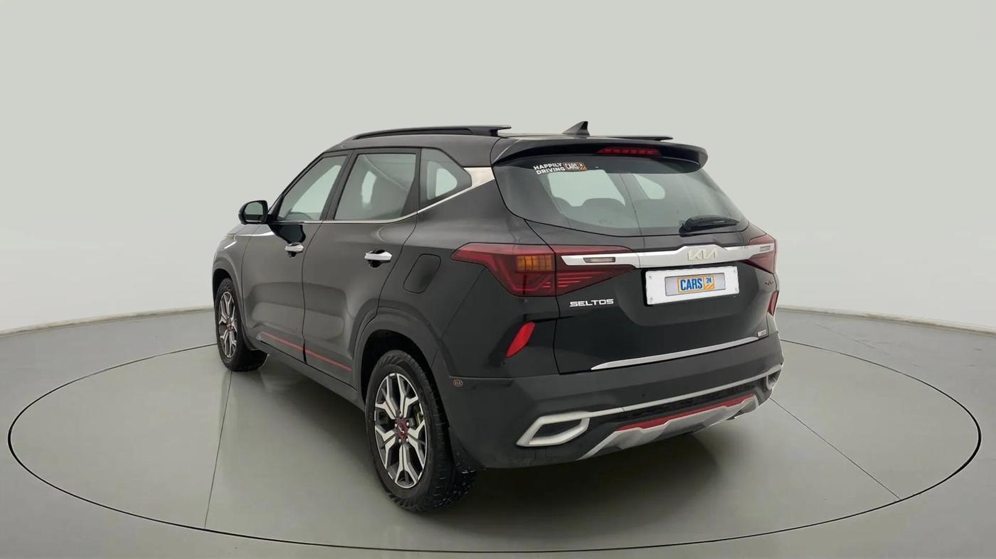 2022 KIA SELTOS GTX PLUS DCT 1.4 PETROL, Petrol, Automatic, 31,557 km, Left Back Diagonal