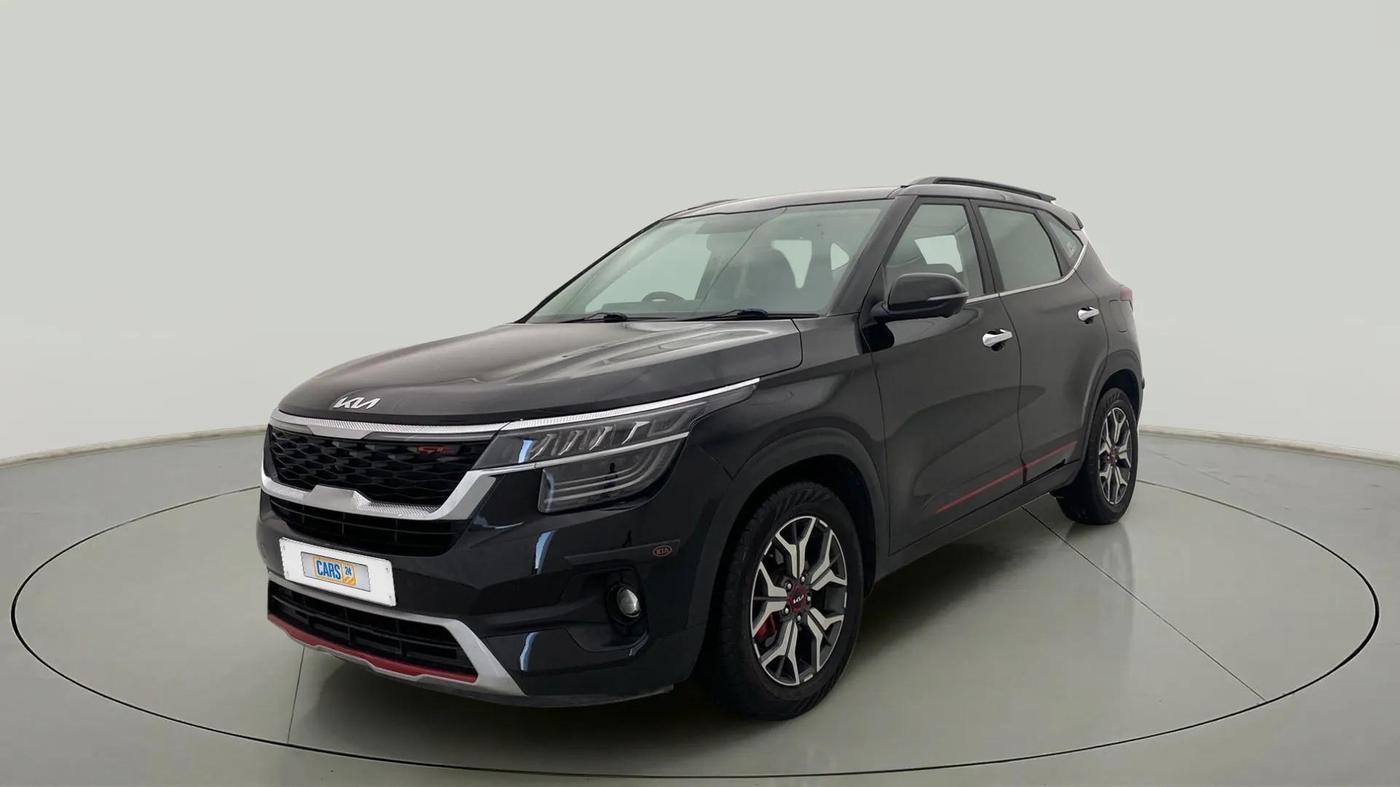 2022 KIA SELTOS GTX PLUS DCT 1.4 PETROL, Petrol, Automatic, 31,557 km, Left Front Diagonal