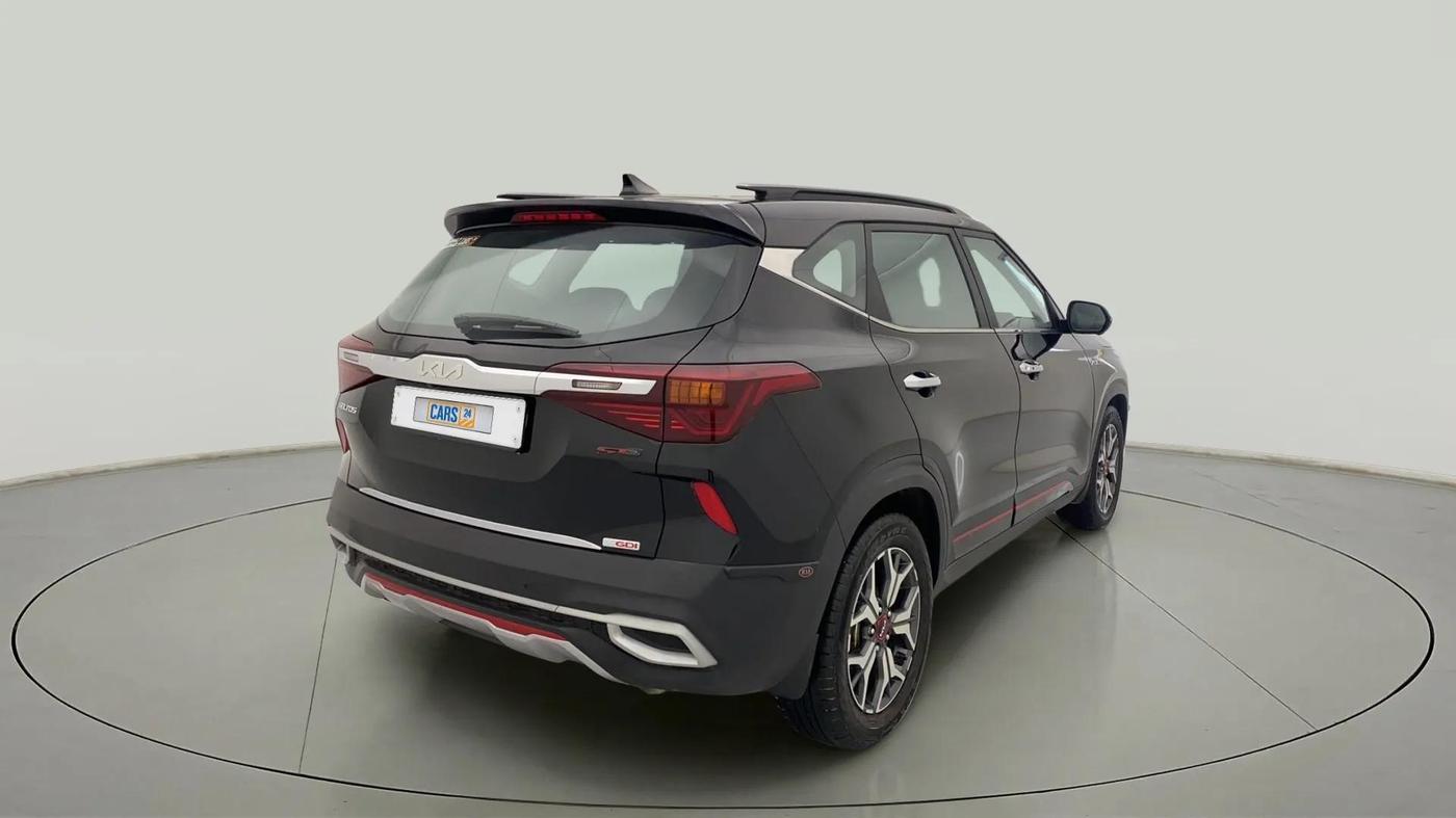 2022 KIA SELTOS GTX PLUS DCT 1.4 PETROL, Petrol, Automatic, 31,557 km, Right Back Diagonal