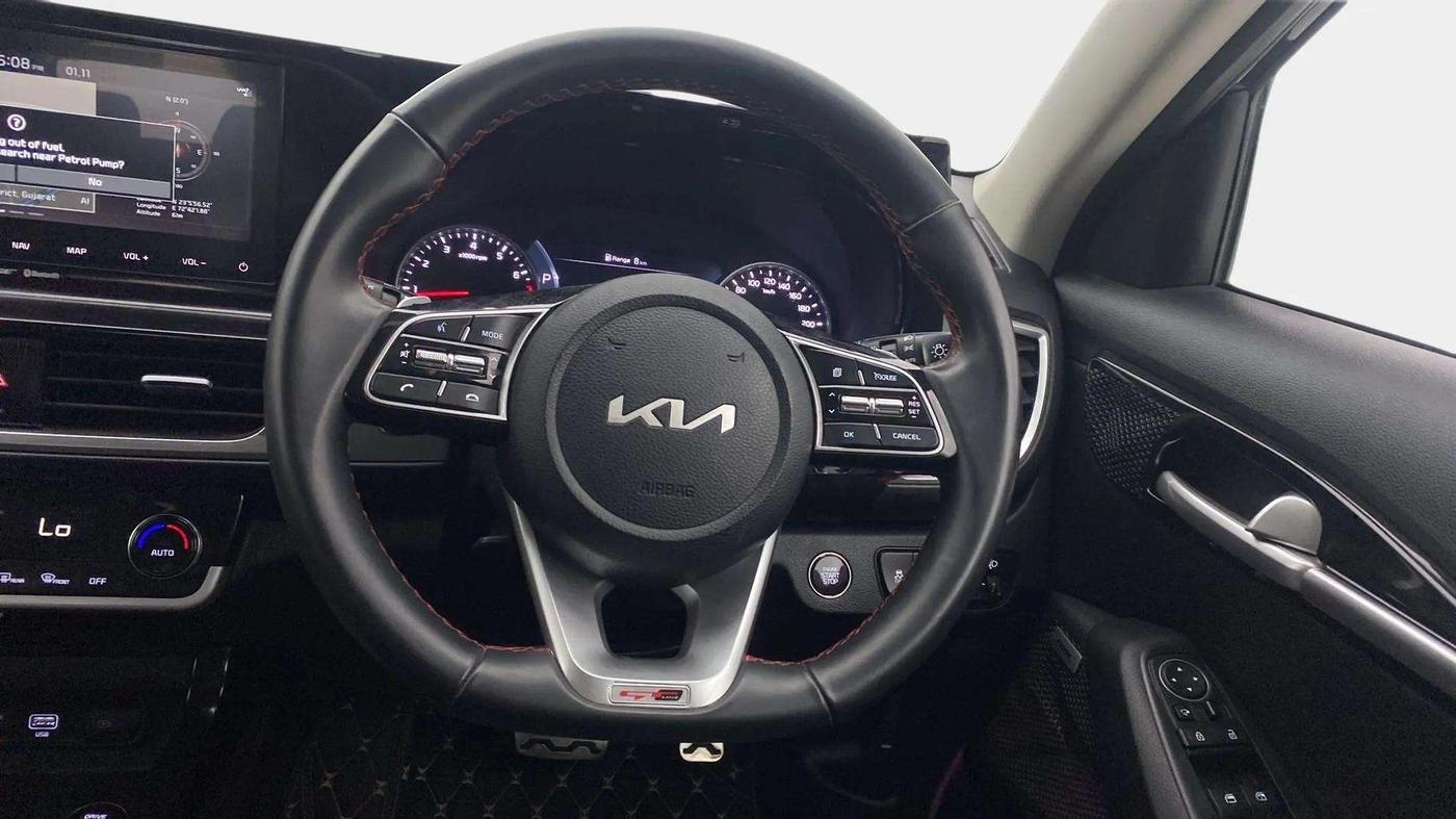 2022 KIA SELTOS GTX PLUS DCT 1.4 PETROL, Petrol, Automatic, 31,557 km, Steering Wheel Close Up