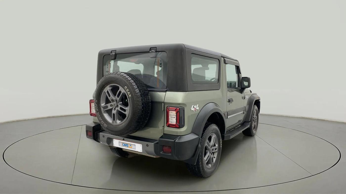 2022 Mahindra Thar LX HT PETROL 4WD MT, Petrol, Manual, 46,635 km, Right Back Diagonal