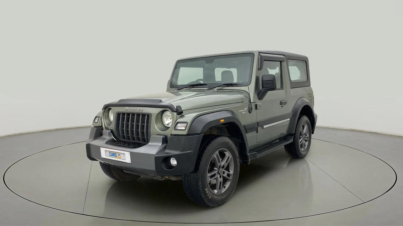 2022 Mahindra Thar LX HT PETROL 4WD MT, Petrol, Manual, 46,635 km, Left Front Diagonal