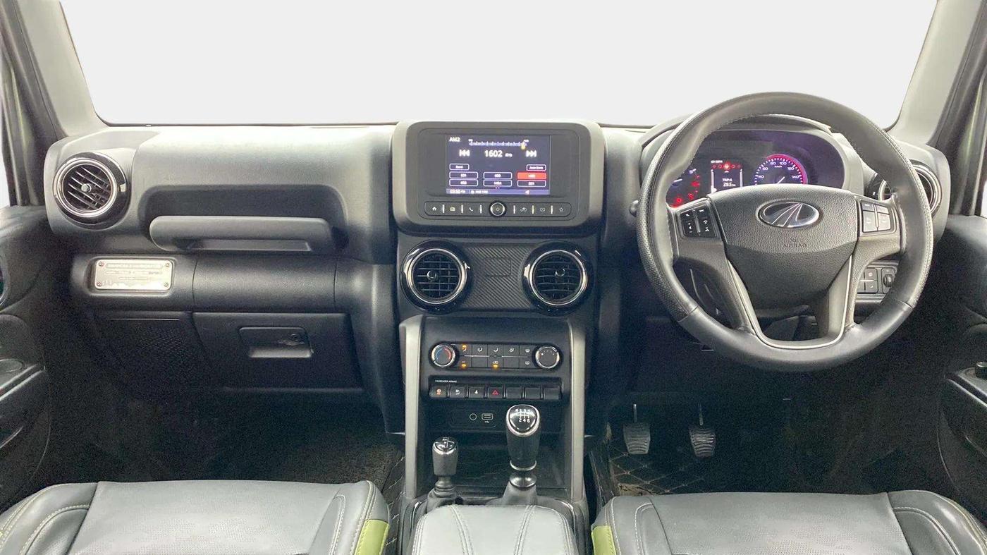 2022 Mahindra Thar LX HT PETROL 4WD MT, Petrol, Manual, 46,635 km, Dashboard