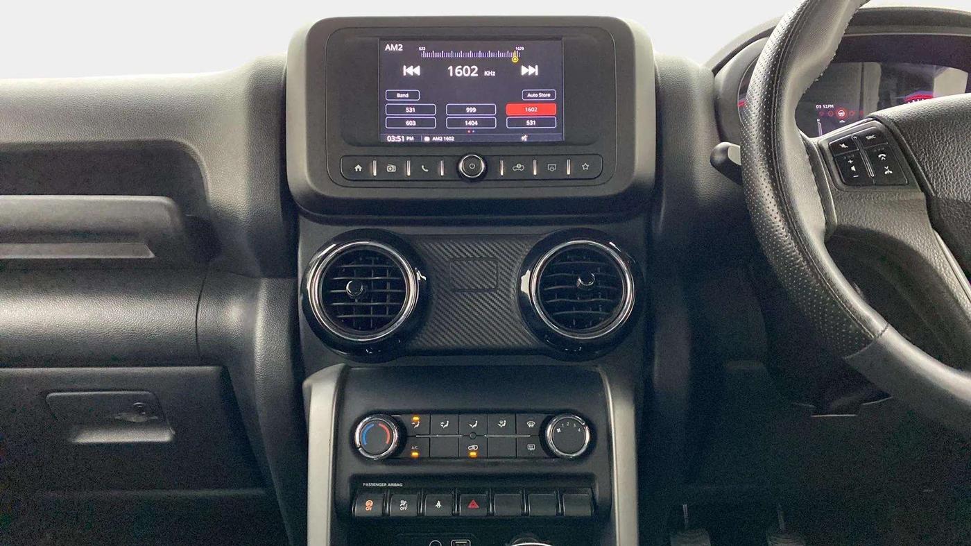 2022 Mahindra Thar LX HT PETROL 4WD MT, Petrol, Manual, 46,635 km, Air Conditioner