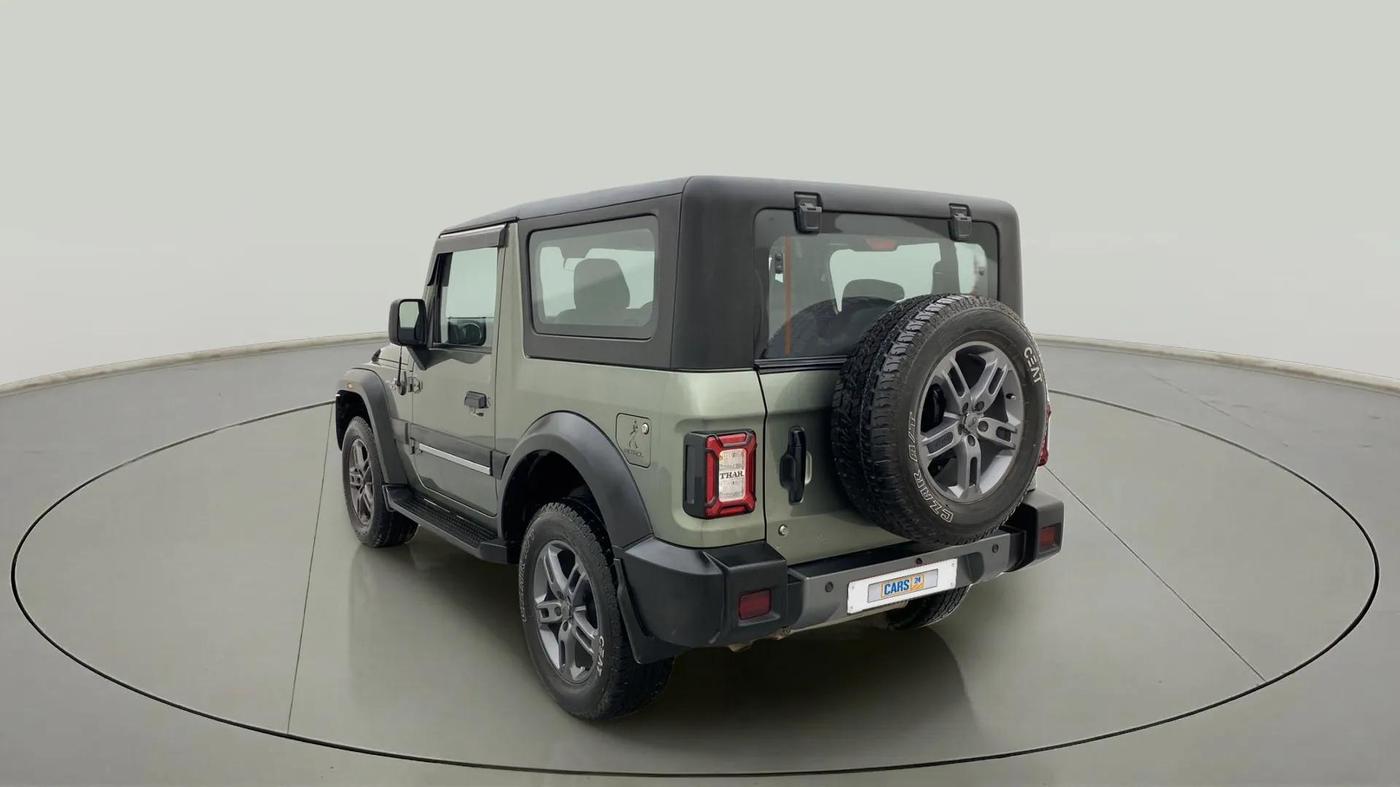 2022 Mahindra Thar LX HT PETROL 4WD MT, Petrol, Manual, 46,635 km, Left Back Diagonal