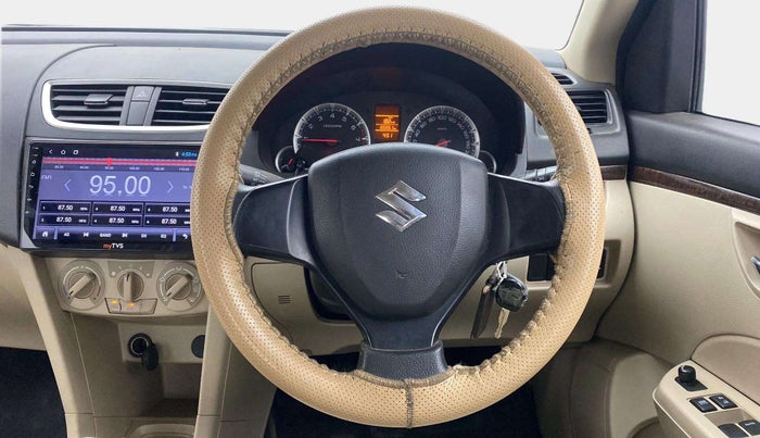 2015 Maruti Swift Dzire VXI, Petrol, Manual, 66,708 km, Steering Wheel Close Up