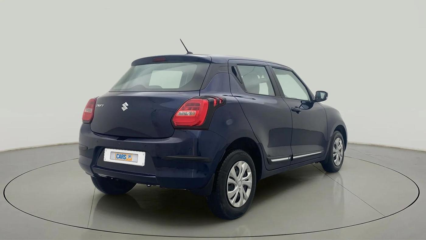 2020 Maruti Swift VXI AMT, Petrol, Automatic, 37,698 km, Right Back Diagonal