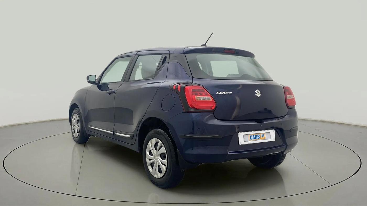 2020 Maruti Swift VXI AMT, Petrol, Automatic, 37,698 km, Left Back Diagonal