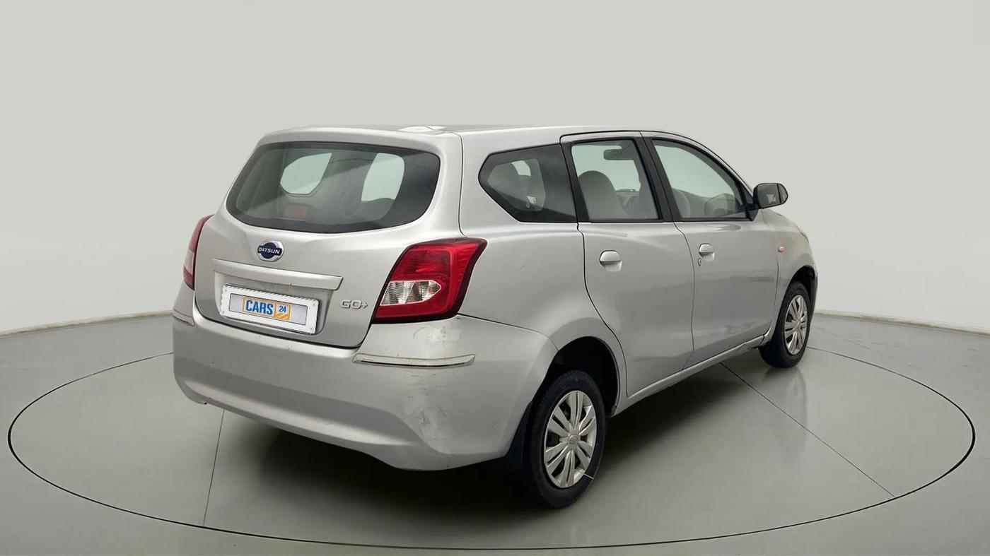 2015 Datsun Go Plus T, Petrol, Manual, 79,702 km, Right Back Diagonal