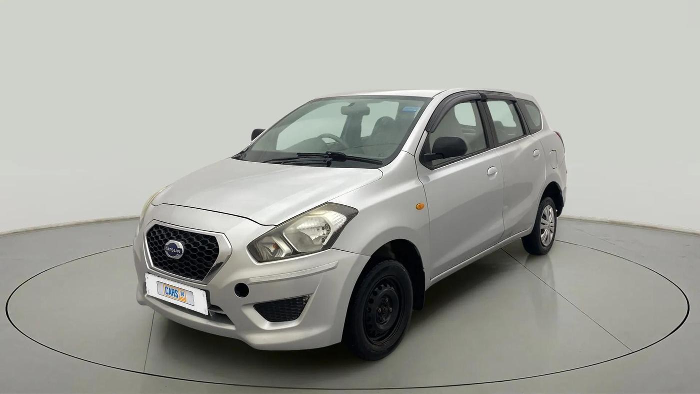 2015 Datsun Go Plus T, Petrol, Manual, 79,702 km, Left Front Diagonal