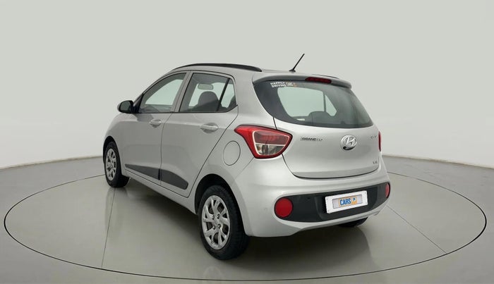 2017 Hyundai Grand i10 SPORTZ (O) 1.2 KAPPA VTVT, Petrol, Manual, 1,17,659 km, Left Back Diagonal