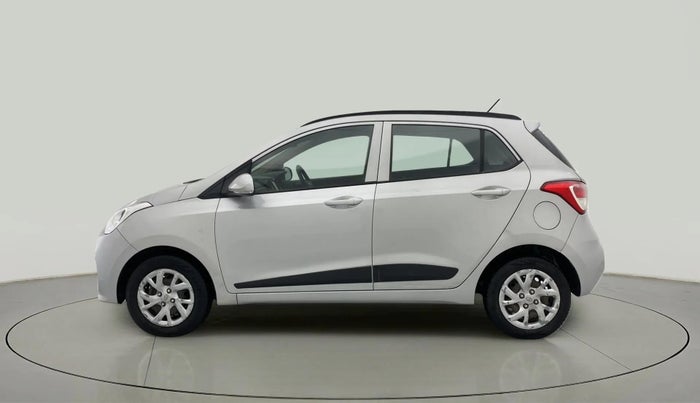 2017 Hyundai Grand i10 SPORTZ (O) 1.2 KAPPA VTVT, Petrol, Manual, 1,17,659 km, Left Side