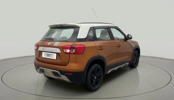 2018 Maruti Vitara Brezza ZDI PLUS AT DUAL TONE, Diesel, Automatic, 28,722 km, Right Back Diagonal