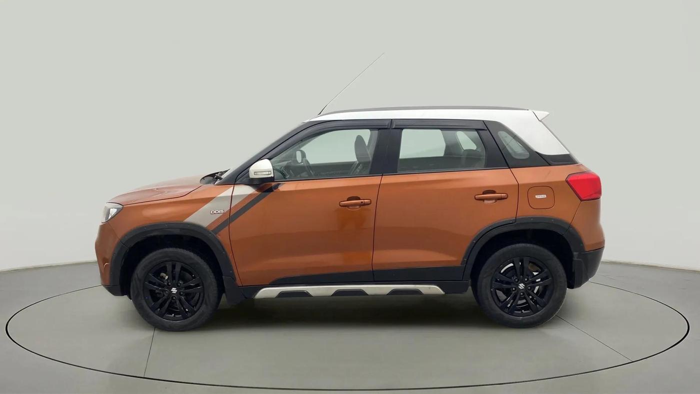 2018 Maruti Vitara Brezza ZDI PLUS AT DUAL TONE, Diesel, Automatic, 28,722 km, Left Side