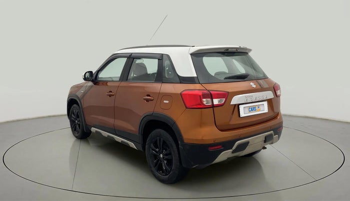 2018 Maruti Vitara Brezza ZDI PLUS AT DUAL TONE, Diesel, Automatic, 28,722 km, Left Back Diagonal